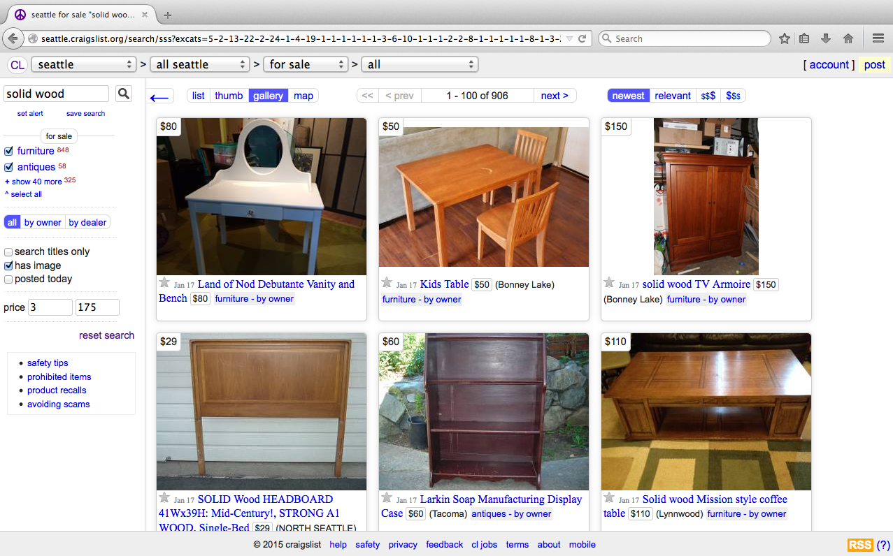 Furniture Buying Guide Where to Look for and Buy Used Furniture Pieces